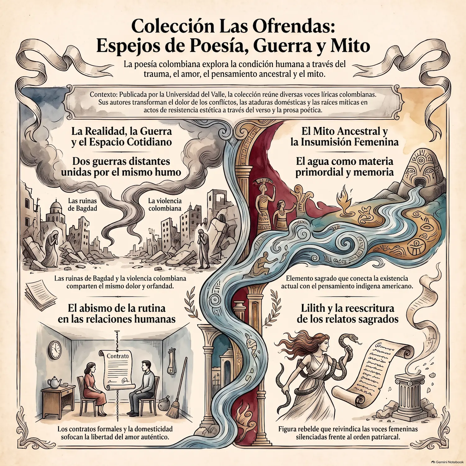 Infografía Colección Las Ofrendas